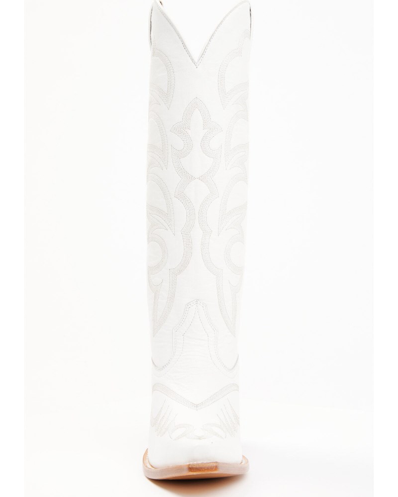 Quick Ship Shyanne Latest Women's High Desert Western Boots - Snip Toe | White