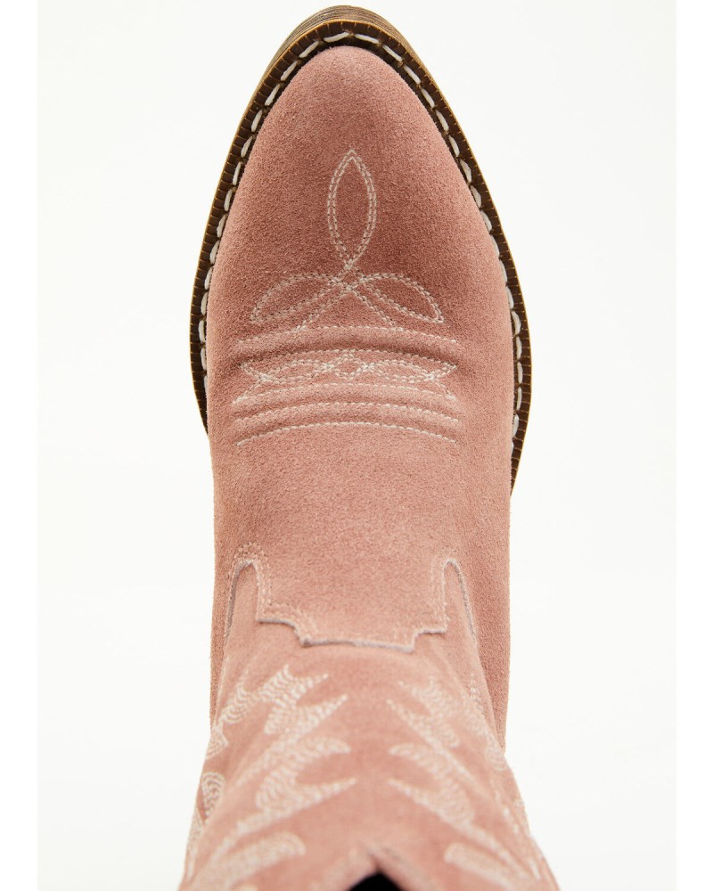 Quick Ship Shyanne Latest Girls' Sweetheart Western Boots - Round Toe | Pink